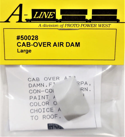 HO Scale A Line Product 50028 Large Modern Cabover Tractor Airdam