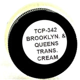 Tru-Color TCP-342 Brooklyn & Queens Transit Cream 1 oz Paint Bottle
