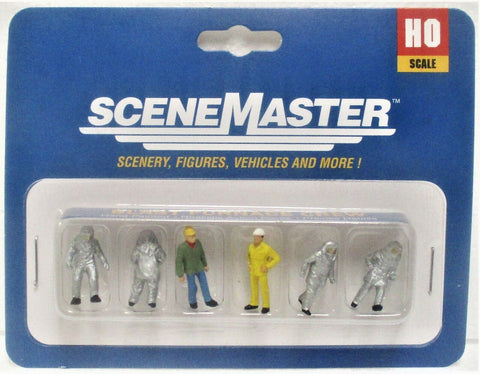 HO Scale Walthers SceneMaster 949-6089 Blast Furnace Crew Figure Set