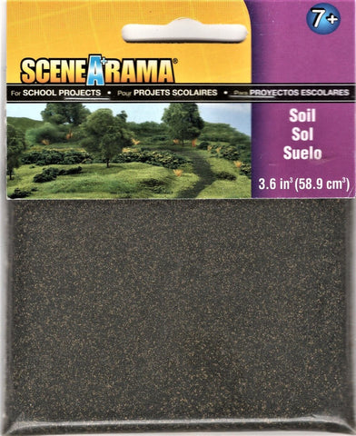 Woodland Scenics SP4182 Scene-A-Rama Soil 2oz 56.7g Bag