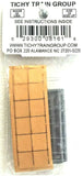 HO Scale Tichy Train Group 8161 6/6 Double Hung Triple Unit Window pkg (3)