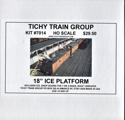 HO Scale Tichy Train Group 7014 Icing Platform/Dock 18" Kit
