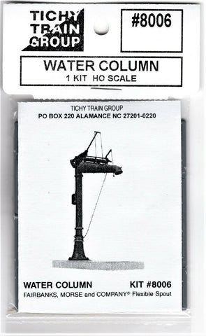 HO Scale Tichy Train Group 8006 Sheffield Style Water Column Kit