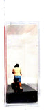 HO Scale Preiser Kg 28085 Woman Mowing The Lawn w/Push Mower Figure