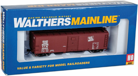 Walthers MainLine 910-40813 Grand Trunk Western 460305 40' Rebuilt Steel Boxcar