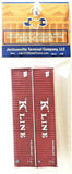 N Scale Jacksonville Terminal 405341 K-Line Website Logo 40' Corrugated Container