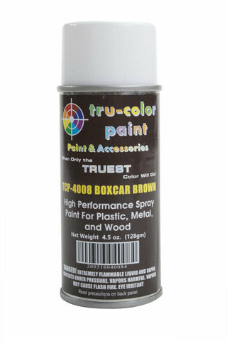 Tru-Color TCP-4008 Boxcar Brown Aerosol Spray Paint 4.5oz 135mL Can