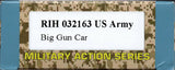 HO Scale Rock Island Hobby 32163 US Army Big Gun Car