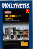 N Scale Walthers Cornerstone 933-3224 Merchant's Row II Building Kit