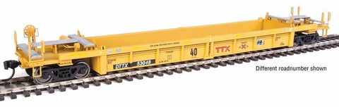 HO Scale Walthers MainLine 910-8409 DTTX 53125 Thrall Rebuilt 40' Well Car w/Small Red TTX & Next Road Logo