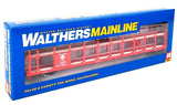 HO Scale Walthers Mainline 910-8002 ATSF 88710 Santa Fe Bi-Level Open Auto Rack