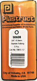 Plastruct 90608 TBFS-12 Styrene Round Tubing 3/8 x 15" Long (5) pcs