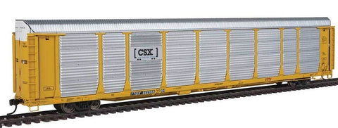 HO Scale Walthers Proto 920-101358 CSX Boxcar Logo Rack No Number TTGX 982366 89' Thrall Bi-Level Auto Rack