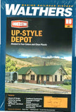 HO Scale Walthers Cornerstone 933-4057 UP Union Pacific Style Depot/Station Kit