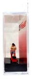 HO Scale Preiser Kg 28085 Woman Mowing The Lawn w/Push Mower Figure