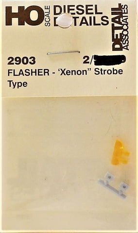 HO Scale Detail Associates FL-2903 Xenon Strobe Flashers pkg (2)