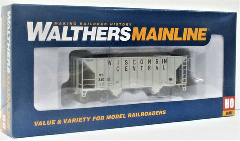 Walthers Mainline 910-6937 Wisconsin Central WC 34032 34' 100-Ton 2-Bay Hopper