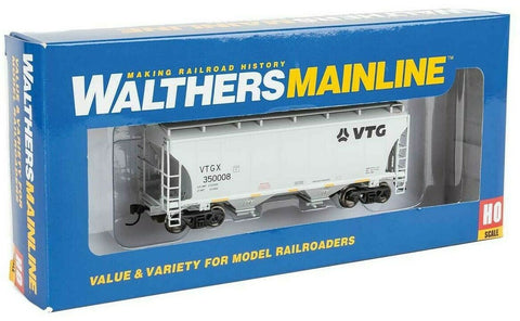 Walthers MainLine 910-7564 VTG North America VTGX 350008 Trinity 39' 2-Bay Covered Hopper