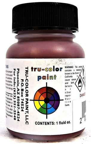 Tru-Color TCP-396 Metallic Burnt Iron 1 oz Paint Bottle