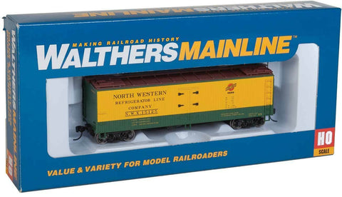 HO Walthers MainLine 910-41211 NWX 15125 North Western Line 40' Wood Reefer