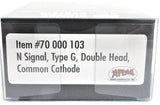 N Scale Atlas 70000103 Double-Head Type G Signal Common Cathode