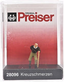 HO Scale Preiser Kg 28096 Man with Backache Figure