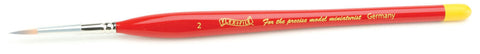 Profile Accessories Flex-I-File  BR2 #2 Synthetic Sable Kolinsky Precision Paint Brush
