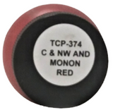 Tru-Color TCP-374 CNW Chicago & North Western/Monon Maroon-Red 1 oz Paint Bottle