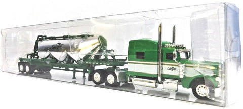 HO Scale Trucks n Stuff 025 Cargill Peterbilt 389 Sleeper Cab w/Semi-Pneumatic Bulk Trailer