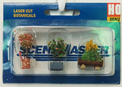 HO Scale Walthers SceneMaster 949-1085 Large Botanicals Ornamental Plants (3)pcs