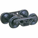 HO Scale Kadee ##569 ASF 100-Ton Roller Bearing Self Centering Trucks w/36" Smooth Back Wheels