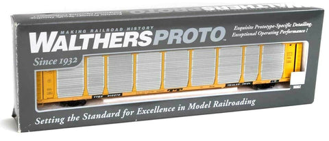 Walthers Proto 920-101342 MILW Milwaukee Road 89' Thrall Bi-Level Auto Rack