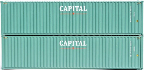 N Scale Jacksonville Terminal 405017 Capital 40' High Cube Corrugated Container