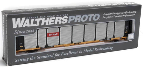 HO Scale Walthers Proto 920-101330 Canadian Pacific 89' Thrall Bi-Level Auto Rack TTGX 978007 Flat