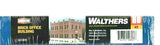 HO Scale Walthers Cornerstone 933-4050 Brick Office Building Kit