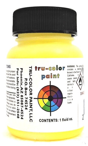 Tru-Color TCP-394 Progress Rail Yellow 1 oz Paint Bottle