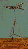 HO Scale GCLaser 1267 Rooftop Antenna pkg (4) Laser-Cut Kit