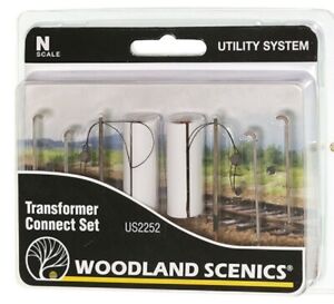 N Scale Woodland Scenics US2252 Utility System Transformer Connect Set
