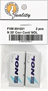 N Scale Fox Valley Models 891001 20' NOL Corrugated Container 2 pack