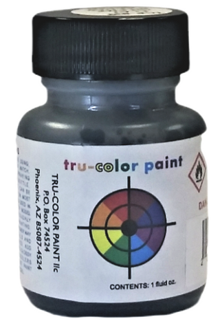 Tru-Color TCP-837 Brushable Flat Pennsylvania Brunswick Green 1 oz Paint Bottle