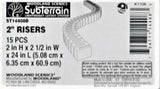 Woodland Scenics 14408B Sub Terrain System 2" inch Foam Risers Bulk Pack 15 pcs