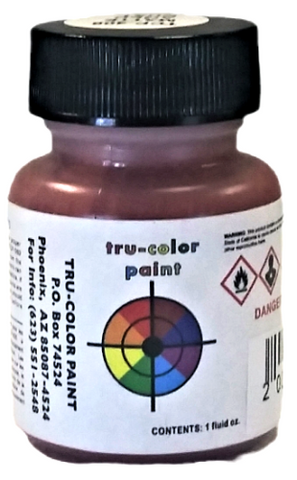 Tru-Color TCP-408 Matte Aged Rust 1 oz Paint Bottle