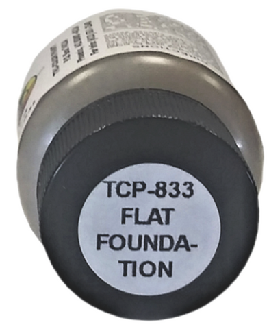Tru-Color TCP-010 Black Paint - 1 Oz Bottle, Perfect For Models & Miniatures