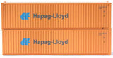 N Scale Jacksonville Terminal 405184 Faded Hapag Lloyd 40" High Cube Container