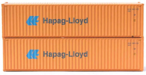 N Scale Jacksonville Terminal 405184 Faded Hapag Lloyd 40" High Cube Container