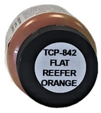 Tru-Color TCP-842 Brushable Flat Reefer Orange 1 oz Paint Bottle