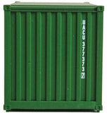 HO Scale Walthers SceneMaster 949-8076 UASC UACI 20' Corrugated Container