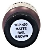 Tru-Color TCP-400 Matte Rail Brown 1 oz Paint Bottle