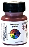 Tru-Color TCP-836 Brushable Flat ATSF Santa Fe Red 1 oz Paint Bottle