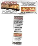 Monroe Models 3103 Medium Earth Weathering Powder/Chalk 1oz 29.6ml